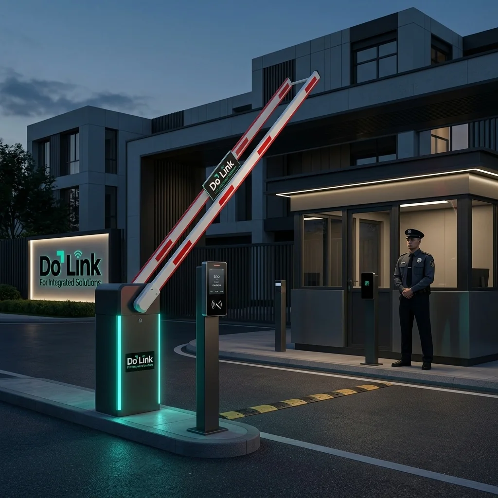 Automatic vehicle barrier gate