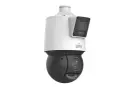 Uniview 4MP+4MP 25X ColorHunter MultiView Dual-Light Network PTZ Camera Supports Sound and Light Warning