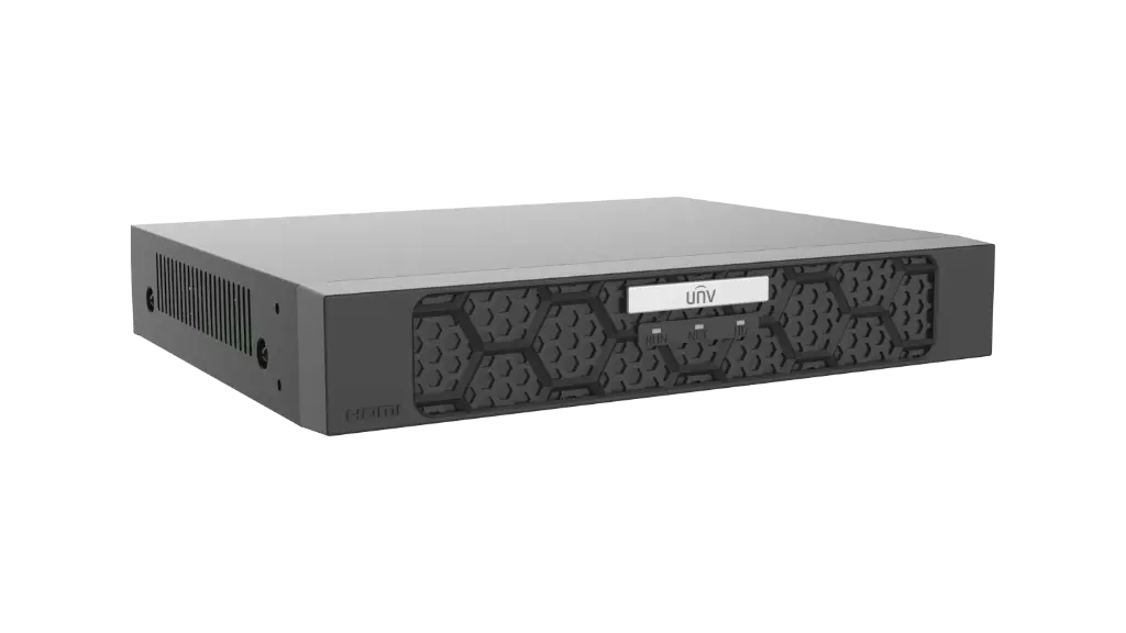 Uniview 1 HDD 8-ch 1U Network Video Recorder Up to 16 Megapixels resolution recording