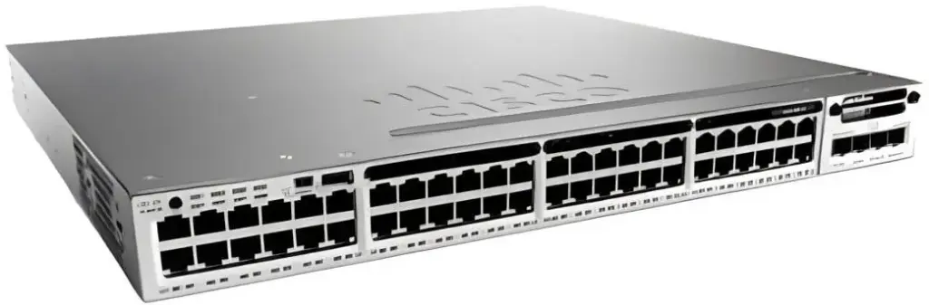 Cisco Catalyst Switch 3850 Series 48Port + 4 SFP Port 1100W