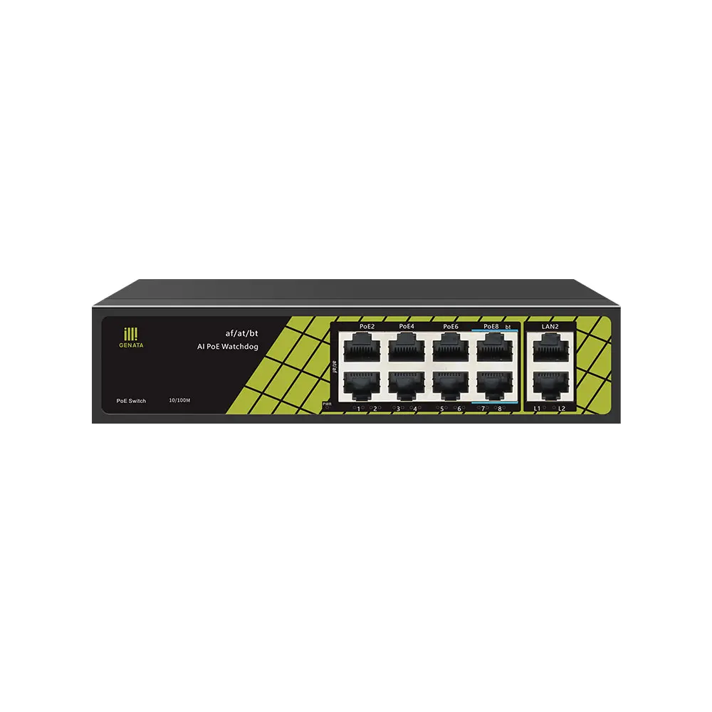 SWITCH GENATA POE 8P ×100 + 2P UP×100 