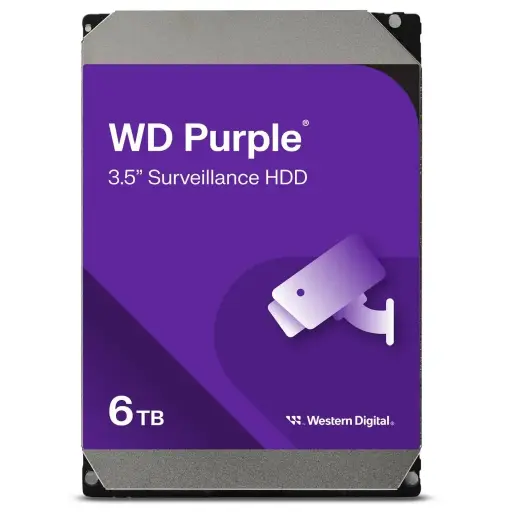 [WD PURPLE 6TB 3YEARS WARRANTY] WD Purple 6TB Surveillance Hard Drive