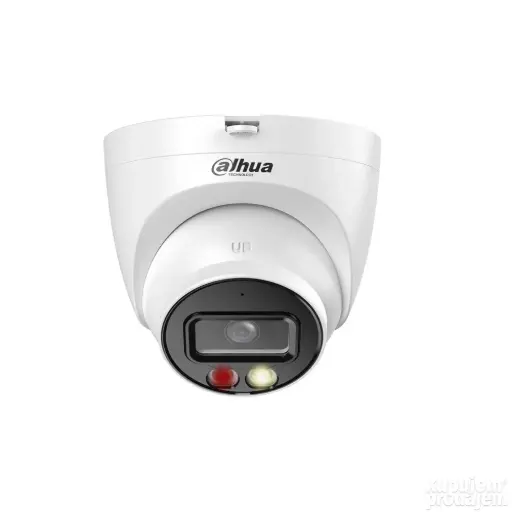 [IPC-HDW1239V-A-IL] Dahua Smart Dual Light 2MP Audio IP Camera CCTV Dome Vandalproof Indoor