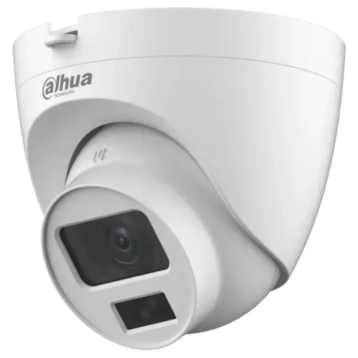 [DH-HAC-HDW1500CLQP-IL-A] Dahua 5MP Smart Dual Light HDCVI Fixed-Focal Bullet Camera Built-in MIC
