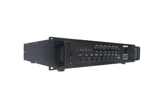 [DS-QAE0A240G1-VB6] Hikvision 240W 6-Zone Analog Amplifier