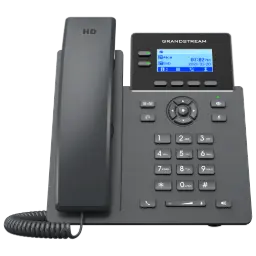 [GRP2602W] Grandstream Essential IP Phone, 2 SIP Accounts, 2 Lines, 2x Ethernet 10/100 No PoE, Wi-Fi, 132x48 (2.41") backlit LCD, 5V/0.6A PSU