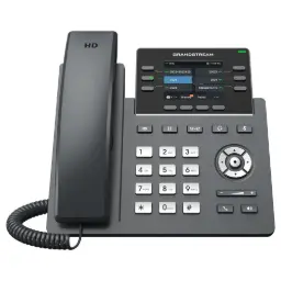 [GRP2613] Grandstream Professional IP Phone - 3 SIP Accounts - 6 Lines - 2x GbE PoE - 320x240 (2.8") color LCD - 24 Virtual BLF Keys - 5V/0.6A PSU