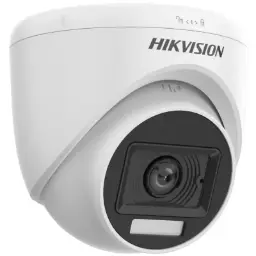 [DS-2CE76K0T-LPFS] Hikvision 3K Smart Hybrid Light Audio Indoor Fixed Turret Camera Built-in Mic